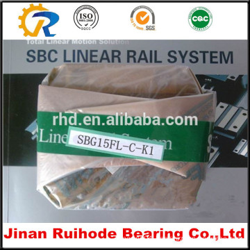 SBG20FL slide block bearing SBC linear bearing